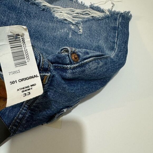 LEVIS Athens Mid Short - Medum Indigo sz 32 - Picture 10 of 15